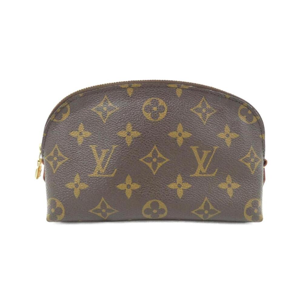 LOUIS VUITTON Authentic Brown Monogram Pochette Pouch